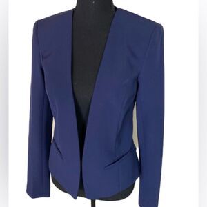 #138 HALOGEN Navy Blue Blazer